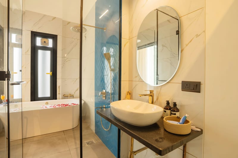 PUro Sol | 3-BHK Villa In a Gated Complex With Private Pool & Bathtub | Near Popular Beaches – photo 12