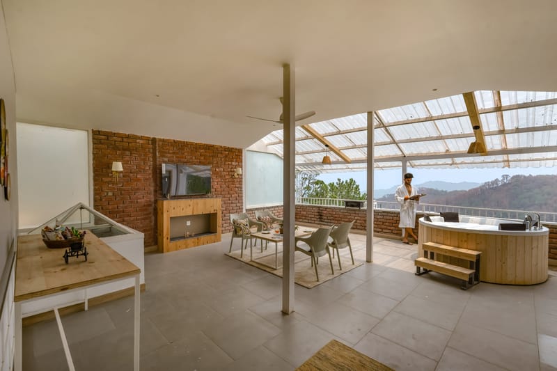 Beyond the Curb | 3- BHK Villa with Private Jacuzzi, Open-air Terrace & Hill Views – photo 3