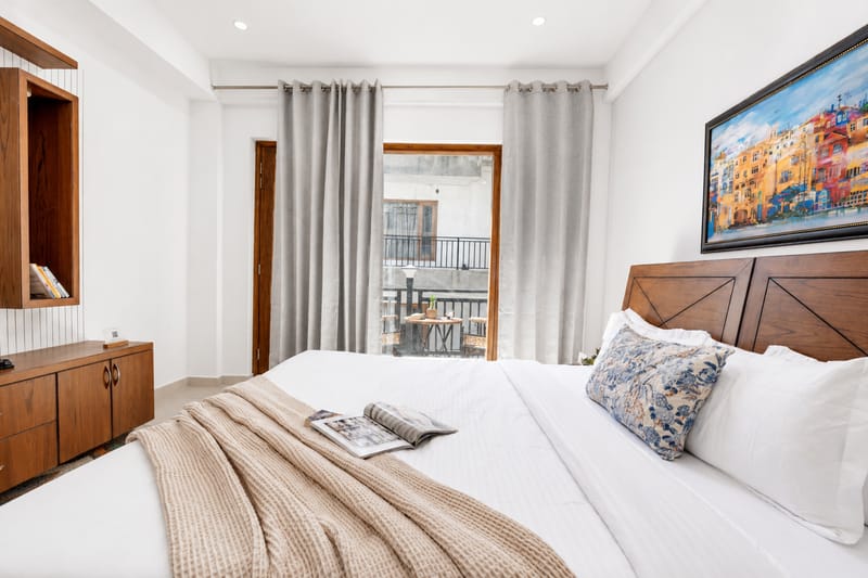 Mist & Manor Cedar | Pet-friendly 3-BHK Apartment with Shared Game Zone, Outdoor Seating & Scenic Views – photo 28