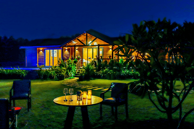 Riveira Hills |  3-BHK Pet-friendly Cottage with Lush Garden, Private Pool  – photo 26