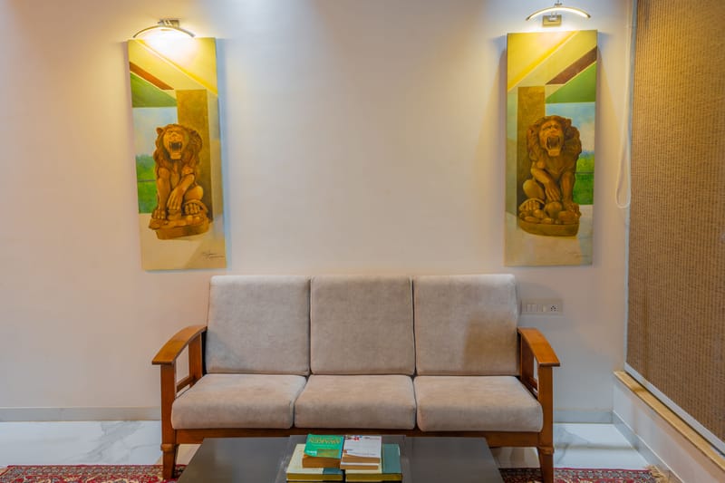 Energise Soul Retreat Vishuddha Villa | Pet-friendly 3-BHK With Jacuzzi, Garden,  Bonfire Pit & Shared Pool, Spiritual Sanctuary and Restro – photo 39
