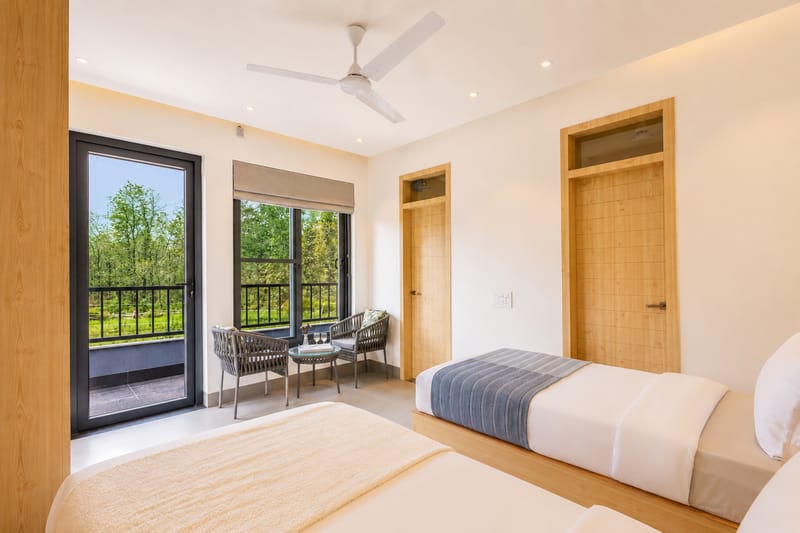 Aranya Library Maison | 6-BHK Villa With kid’s room, Private Pool, Reading Lounge, Common Lounge & Garden With Forest Views – photo 23