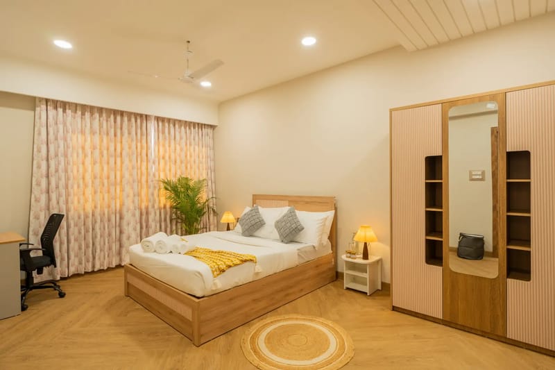 Kamerios Maris | 1-BHK | Jacuzzi | Common Rooftop Pool | Lift  – photo 19