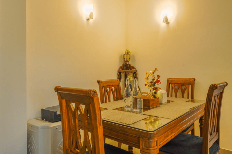 Veera Marina | Charming 3-BHK Apt Near Candolim Beach With Common Pools & Lift  – photo 26