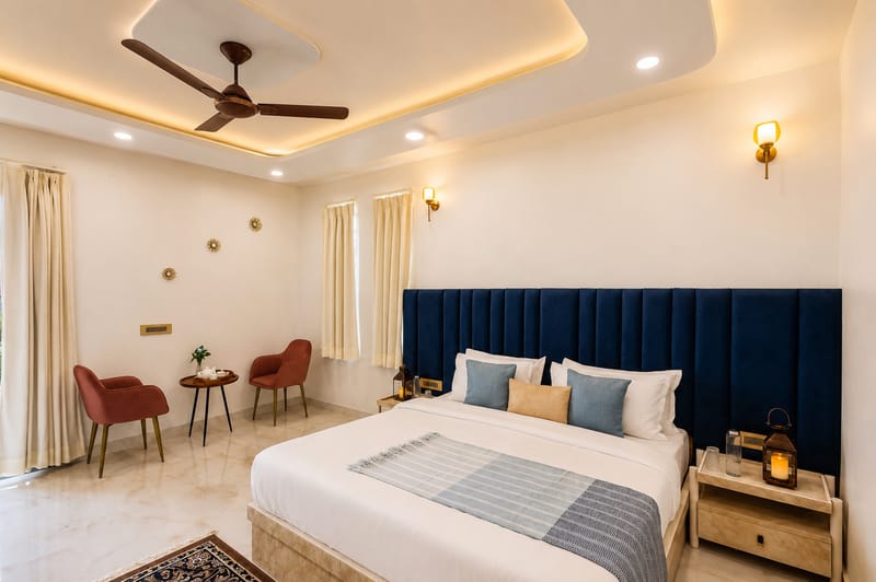 Gold Palm Granola | Elegant Room in a Serene Resort with Shared Pool, Dining, & Garden | Near Popular Tourist Attractions – photo 24