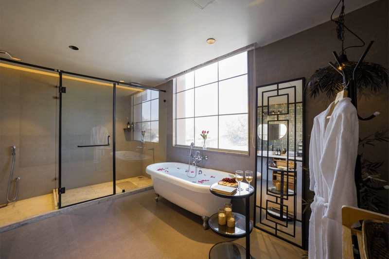Noah’s Ark | Regal 3-BHK Villa Amidst Aravalli Hills With A Private Pool, Garden and A Gazebo – photo 33