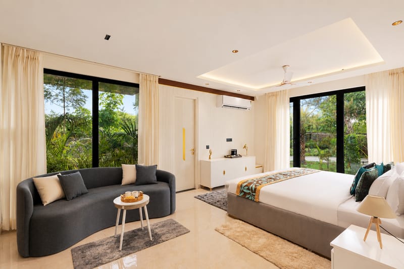 ASK Farms | Refined 4-BHK villa with Theatre Lounge, Pool & Fire BBQ Deck  – photo 15