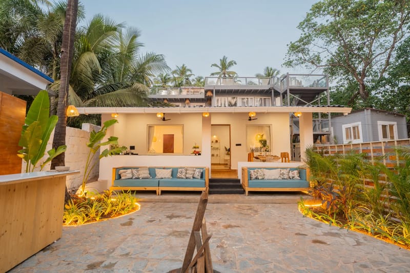 House of Neptune | 1-BHK Boutique Villa | Open Kitchen | Sit-out area | 10 Meters from Ashwem Beach – photo 2