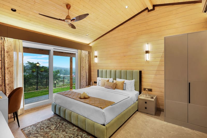 Esh Cottages Moss | Hilltop 2-BHK Retreat with Open-air Jacuzzi, Shared Garden, Pool & Cosy Lounge – photo 33
