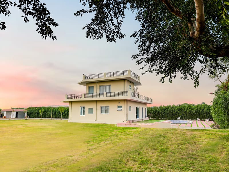 Vijeta Farms | 3-BHK With Private Pool, Lawn, Terrace & Bonfire  – photo 42