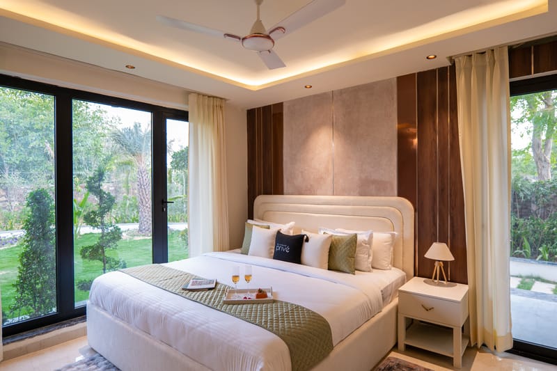 ASK Farms | Refined 4-BHK villa with Theatre Lounge, Pool & Fire BBQ Deck  – photo 18