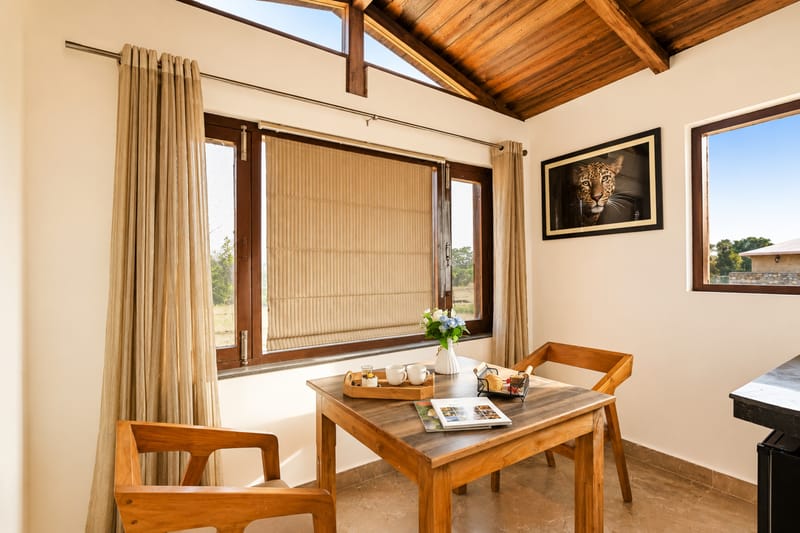Dhela Jungle Retreat Pebble | Pet- Friendly Suite in a Mini Resort with Shared Pool Near Jhirna Safari Zone  – photo 16