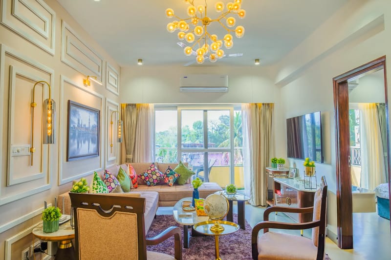 Veera Marina | Charming 2-BHK Apt With Common Pools, Clubhouse & Lift  – photo 4