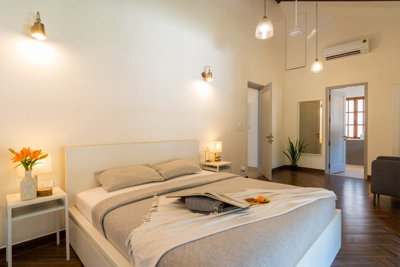 Casa Amore | 4-BHK Portuguese-Inspired Twin Villas In a Secluded Estate with Private Pools & Mini Bars | Close to Calangute & Baga Beach – photo 45