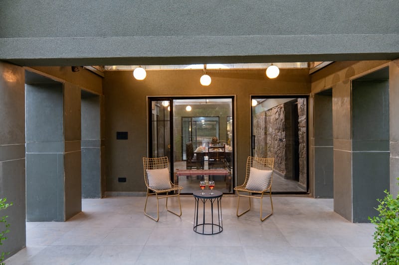 Stone Age Home | 4-BHK Stone Retreat with Private Pool, Garden, Gazebo, Terrace, & Open-Air Dining – photo 8