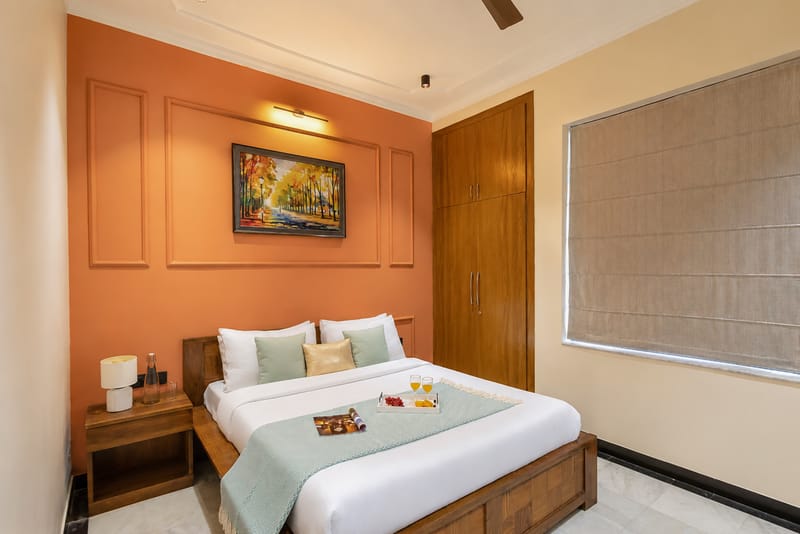 Autum Villa | Pet-friendly 4-BHK Villa with Private pool with rain curtain, Game Zone, Indoor Bar and Garden – photo 15