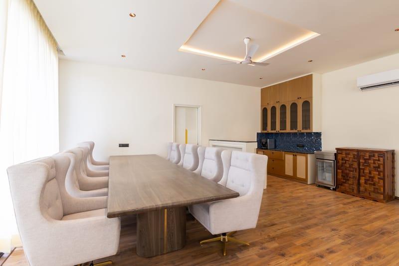 ASK Farms | Refined 4-BHK villa with Theatre Lounge, Pool & Fire BBQ Deck  – photo 13