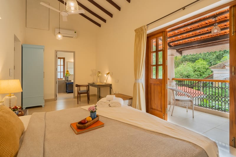 Casa Amore | 4-BHK Portuguese-Inspired Twin Villas In a Secluded Estate with Private Pools & Mini Bars | Close to Calangute & Baga Beach – photo 26