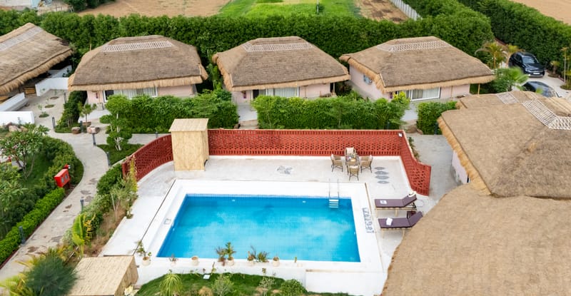 Kimaya Kove | Hut-Style Cottage with Open-Air Shower, Shared Pool, Restaurant, and Garden in Boutique Resort – photo 36