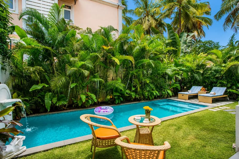 Casa Amore | 4-BHK Portuguese-Inspired Twin Villas In a Secluded Estate with Private Pools & Mini Bars | Close to Calangute & Baga Beach – photo 3