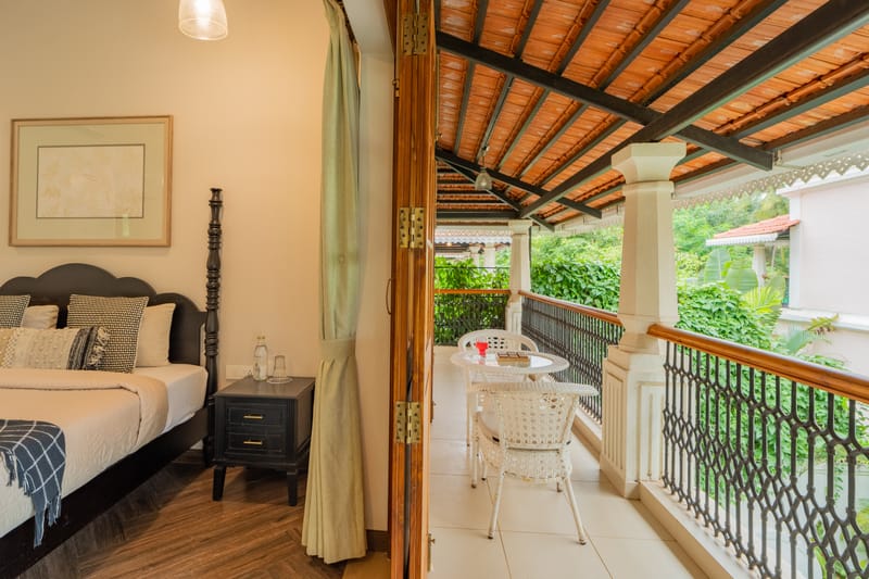 Casa Amore | 4-BHK Portuguese-Inspired Twin Villas In a Secluded Estate with Private Pools & Mini Bars | Close to Calangute & Baga Beach – photo 20