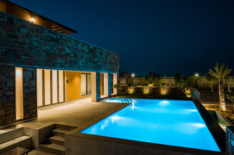 The Kanota Retreat | 4-BHK Villa Near Kanota Dam With Private Pool & Stunning Hill Views – photo 5