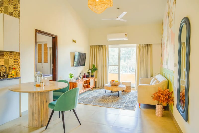 Veera Marina | Elegant 1-BHK Apt With Common Pools, Gym & Lift  – photo 31