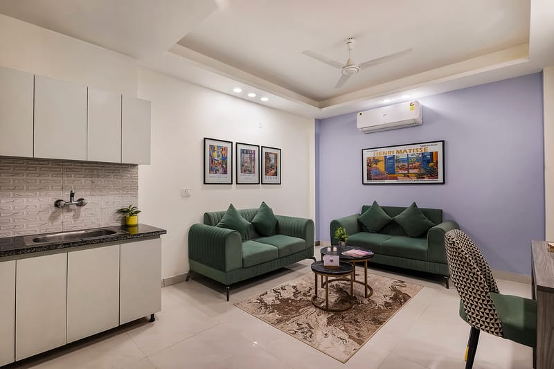 Liv Regalia Serviced Apartments | 1-BHK With Balcony with Restaurant, Lift, Gym & Conference Room | 1 km from Millennium City Centre – photo 19