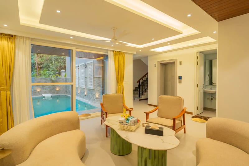 Solace Teal | Charming Pet-friendly 5-BHK Getaway With Private Pool | Grand Dining & 2 living spaces – photo 18