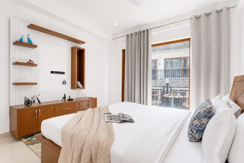 Mist & Manor Cedar | Pet-friendly 3-BHK Apartment with Shared Game Zone, Outdoor Seating & Scenic Views – photo 27
