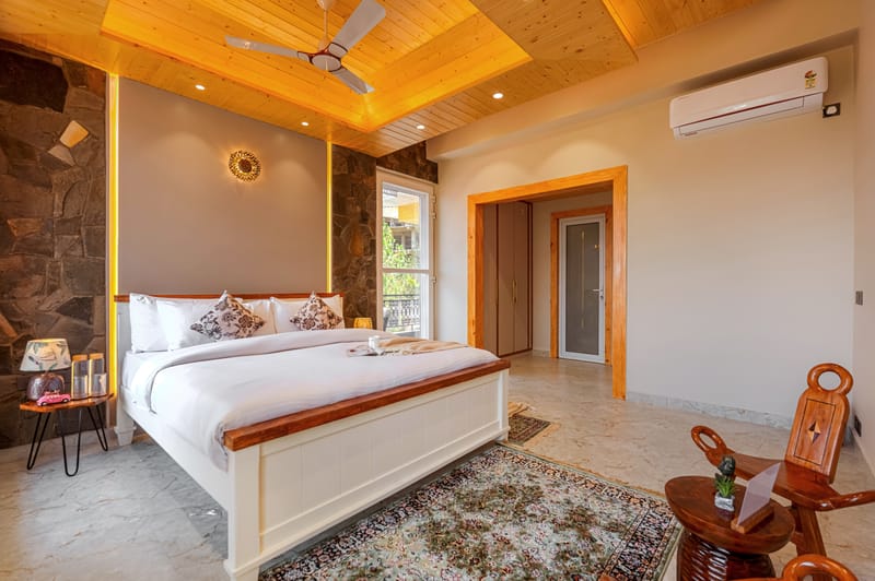 Bask and Blessings Meadows | 3- BHK Pet-Friendly Villa With Shared Jacuzzi, Spa, Garden And Gazebo – photo 32
