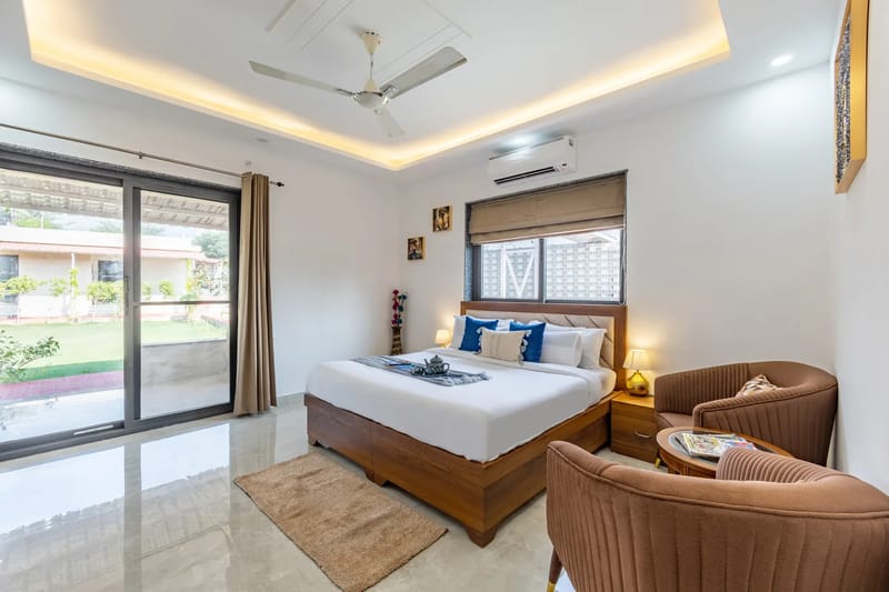 Zenora | Pet-friendly 5-BHK Farmhouse With Pvt Pool, Garden & Terrace  – photo 35