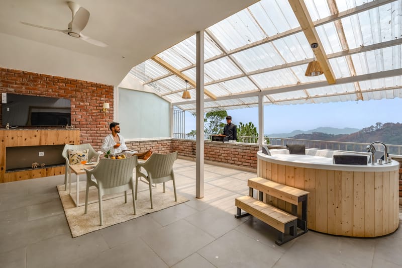 Beyond the Curb | 3- BHK Villa with Private Jacuzzi, Open-air Terrace & Hill Views – photo 7
