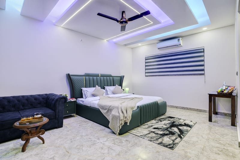 Amaltas | 4 BHK Countryside Hideaway With Pvt Pool, Lush Garden & 360 Aravalli Views – photo 22