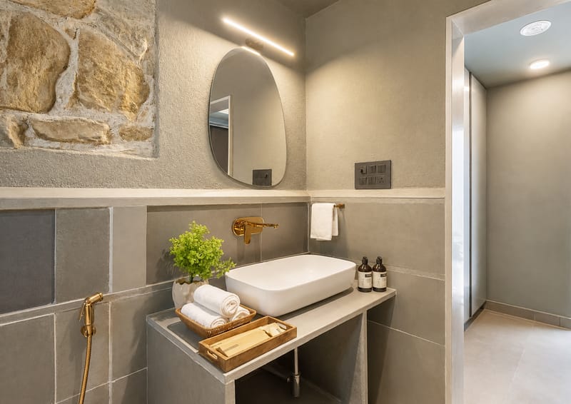Stone Age Home | 4-BHK Stone Retreat with Private Pool, Garden, Gazebo, Terrace, & Open-Air Dining – photo 15