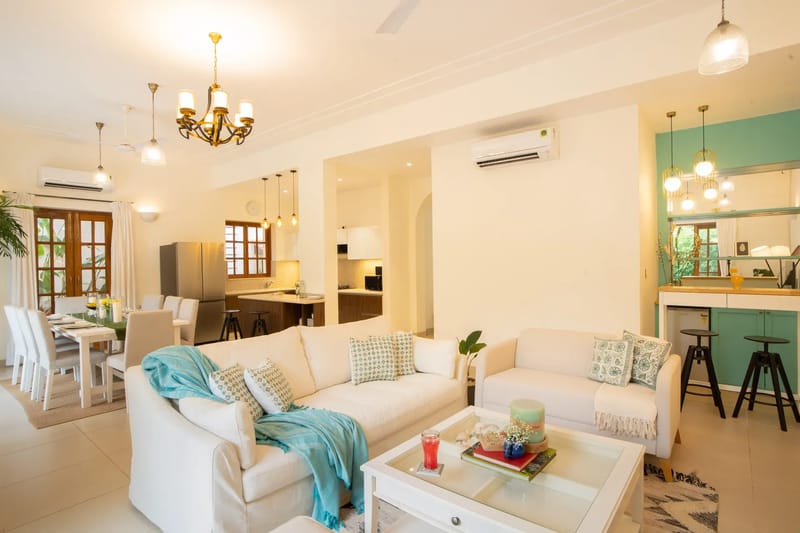 Casa Amore | 4-BHK Portuguese-Inspired Twin Villas In a Secluded Estate with Private Pools & Mini Bars | Close to Calangute & Baga Beach – photo 52