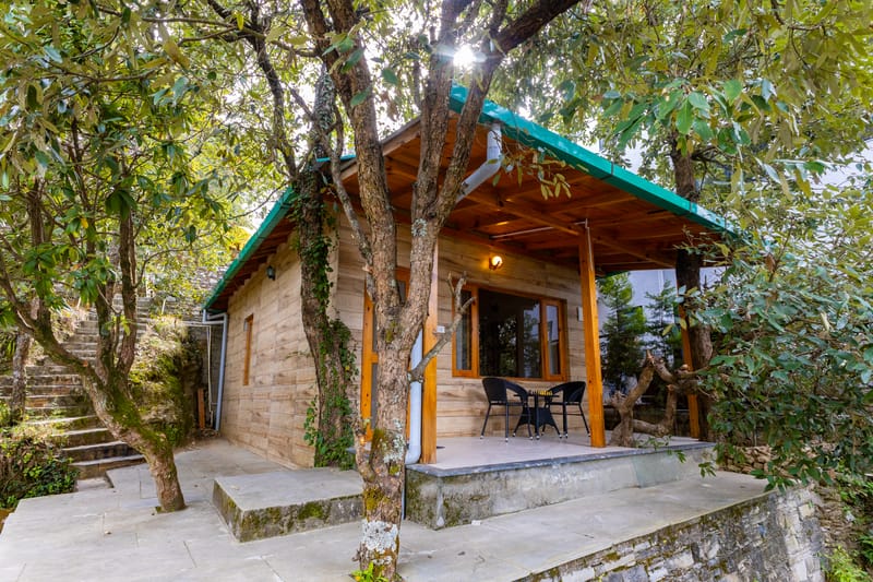 Hill Homes Cottages Mauve | 1-Room Suite With Outdoor Sit-out Area, Kitchen & Hill Views Near Mukhteswar | Pet-friendly – photo 1