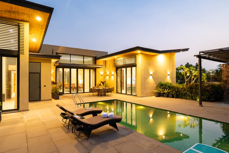 24 Carat | 4-BHK Villa with Private Pool, Cabana, Garden, Gazebo & Open-Air Dining – photo 8