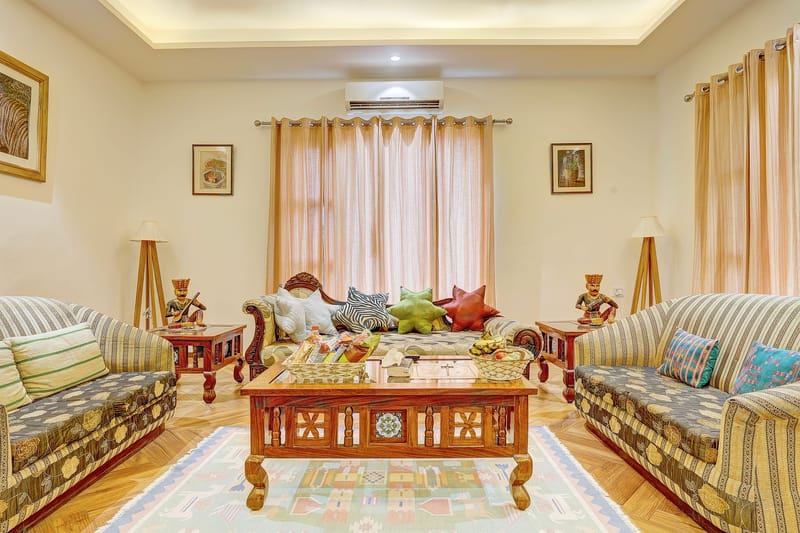 Aravale Farm | Pet-friendly 4-BHK Farmhouse With Private Pool, 2-Acre Lush Garden & Aravali Views – photo 9