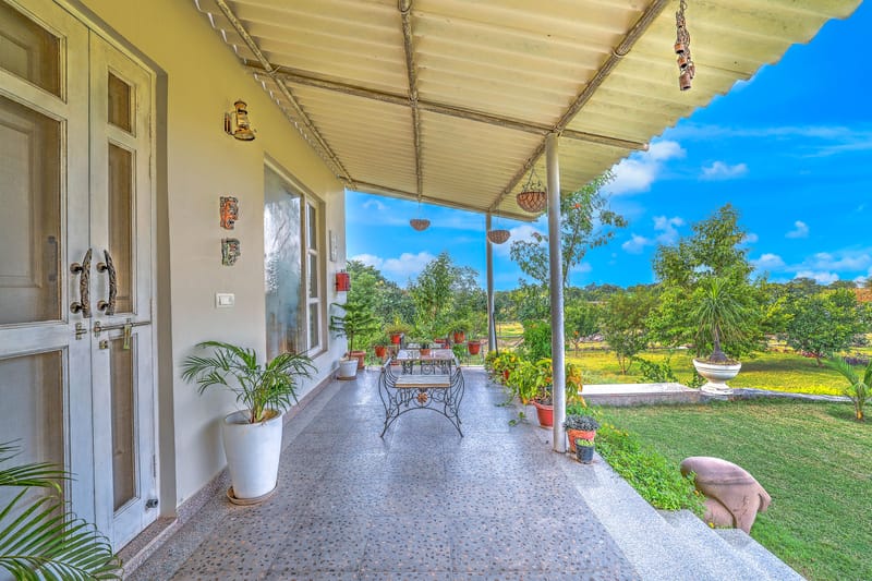 Aravale Farm | Pet-friendly 4-BHK Farmhouse With Private Pool, 2-Acre Lush Garden & Aravali Views – photo 12