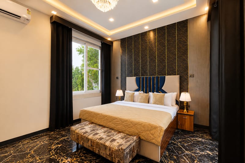 Raj Farm | 3-BHK Villa with Private Pool, Kid’s Room and An Outhouse – photo 14