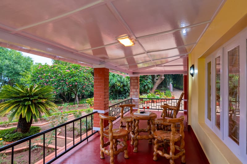 Blue Mountains | 3-BHK Pet-Friendly Retreat Amid Coffee Plantations with Verandah Sit-Out, Garden & Forest Vistas – photo 11