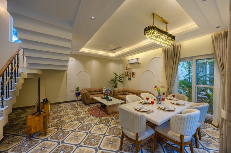 Mistwood Villa | Serene 4 BHK Retreat with Private Pool, Terrace Lounge, Elegant Living Spaces & Outdoor Seating – photo 23