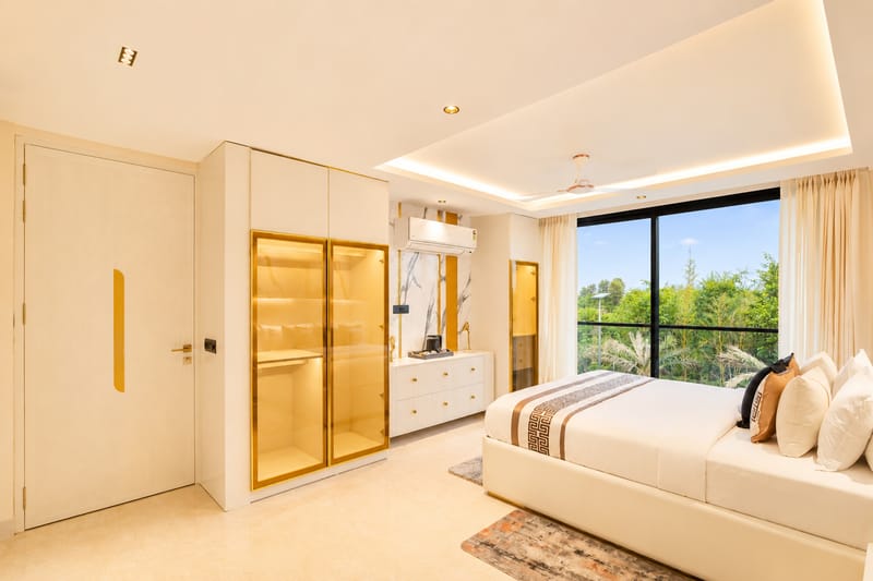 ASK Farms | Refined 4-BHK villa with Theatre Lounge, Pool & Fire BBQ Deck  – photo 22