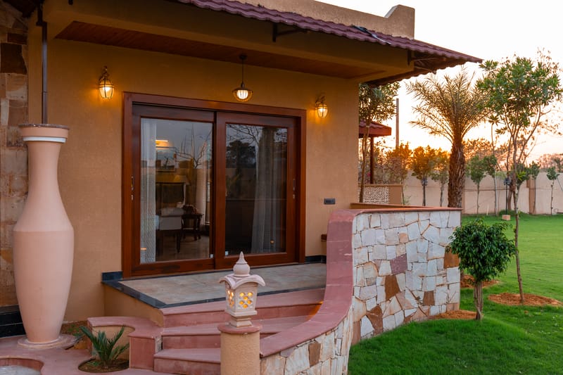 Tiger Cave Suite | 1-Room with Private Pool, Sit-out area, Shared Pool & Garden on Main Ranthambore Road | Pet-Friendly – photo 31