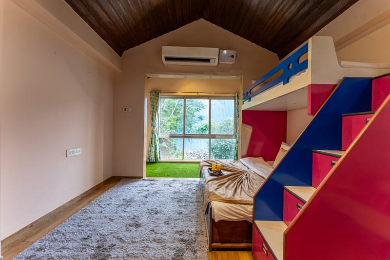 GauRi Villa | 3-BHK Villa With Private Pool, Lounge, Garden & Bathtub With 360 Panoramic Hill Views Near Waterfalls – photo 35