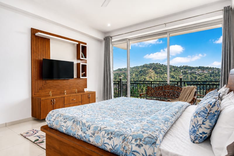 Mist & Manor Cedar | Pet-friendly 3-BHK Apartment with Shared Game Zone, Outdoor Seating & Scenic Views – photo 25