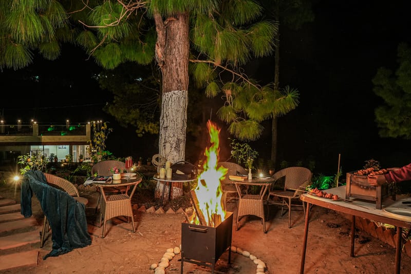 Pine View Resort | Pet-friendly Hilltop 1-Suite With Garden-Facing Balcony, Rooftop lounge, Restro & Game Zone – photo 28