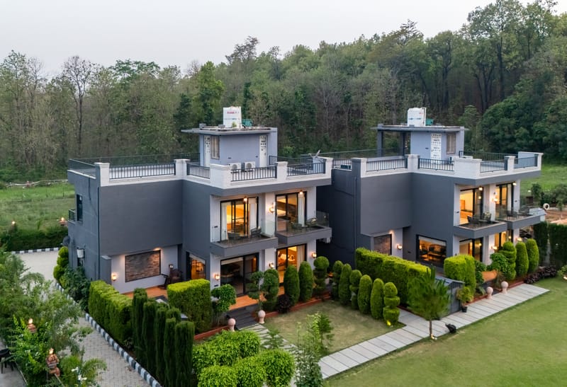 Aranya Library Aria | 3-BHK Villa With Kids’ Room, Private Pool, Sit-out Area, Common Lounge & Garden With Forest Views – photo 1