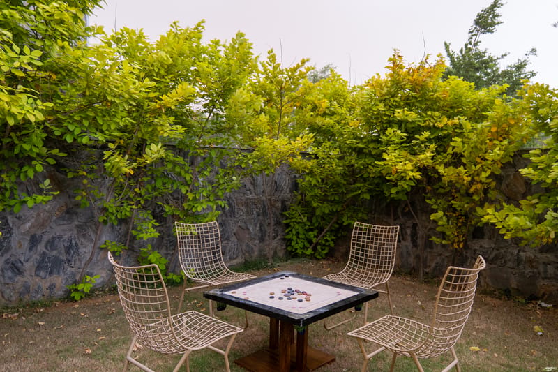 Stone Age Home | 4-BHK Stone Retreat with Private Pool, Garden, Gazebo, Terrace, & Open-Air Dining – photo 30